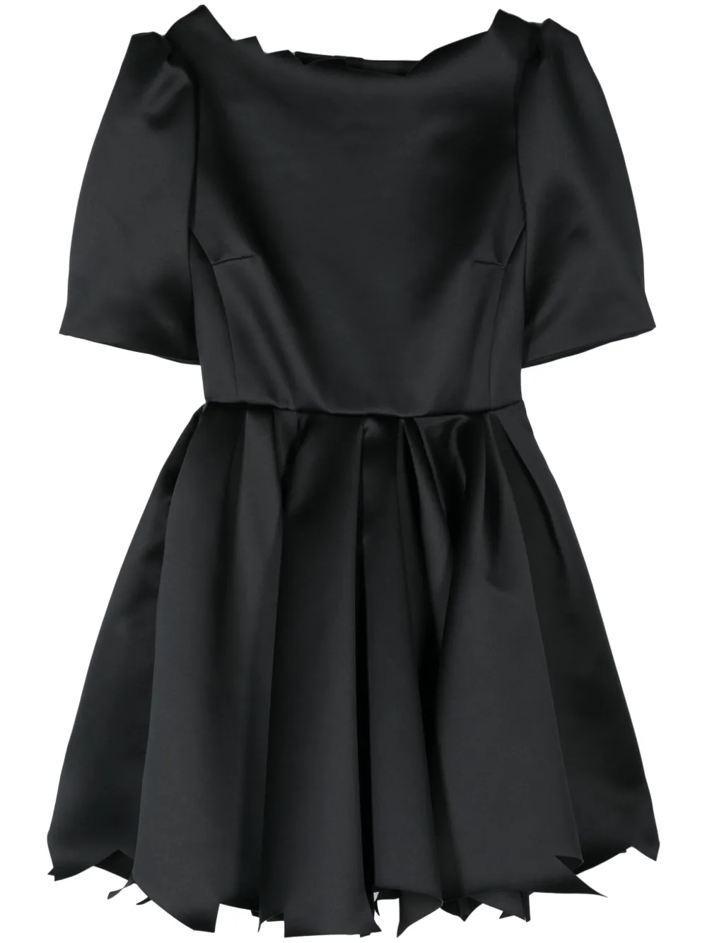 

Платье мини с вырезом Viktor & Rolf, черный