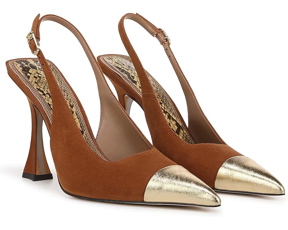 

Туфли Sam Edelman Odette 2, цвет Frontier Brown/Amber Gold