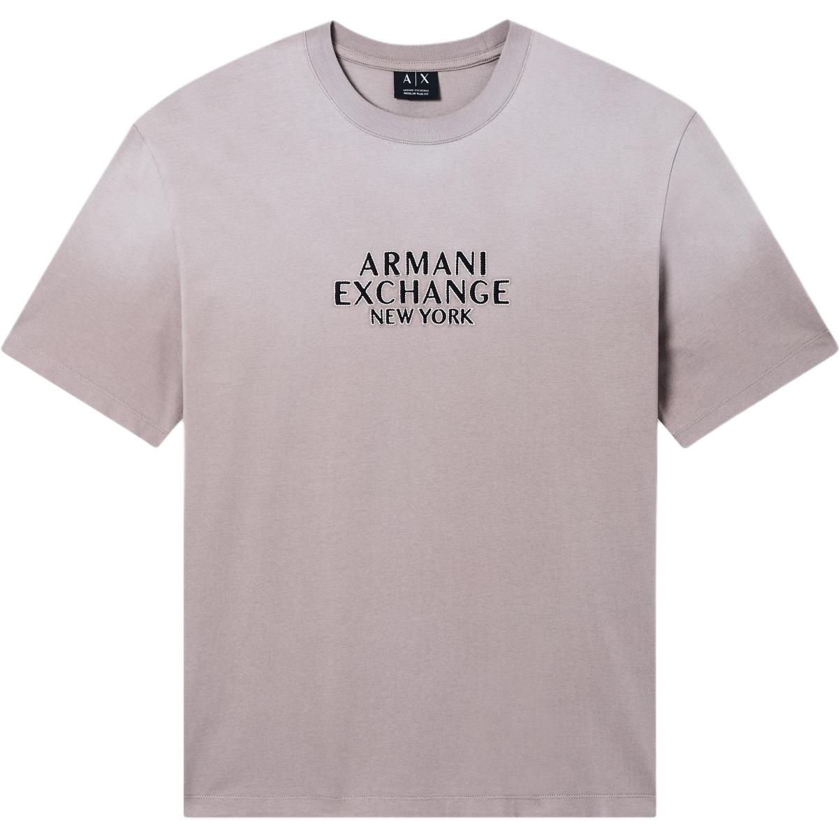 

Футболка AE мужская ARMANI EXCHANGE, фиолетовый серый