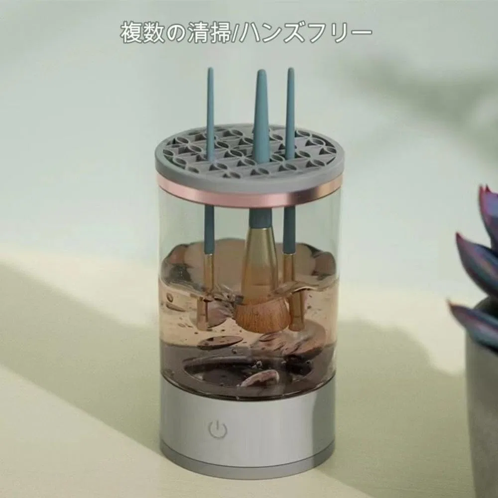 Автоматическая USB-щетка для очистки и сушки кистей Dewfan (черный) — фото 2