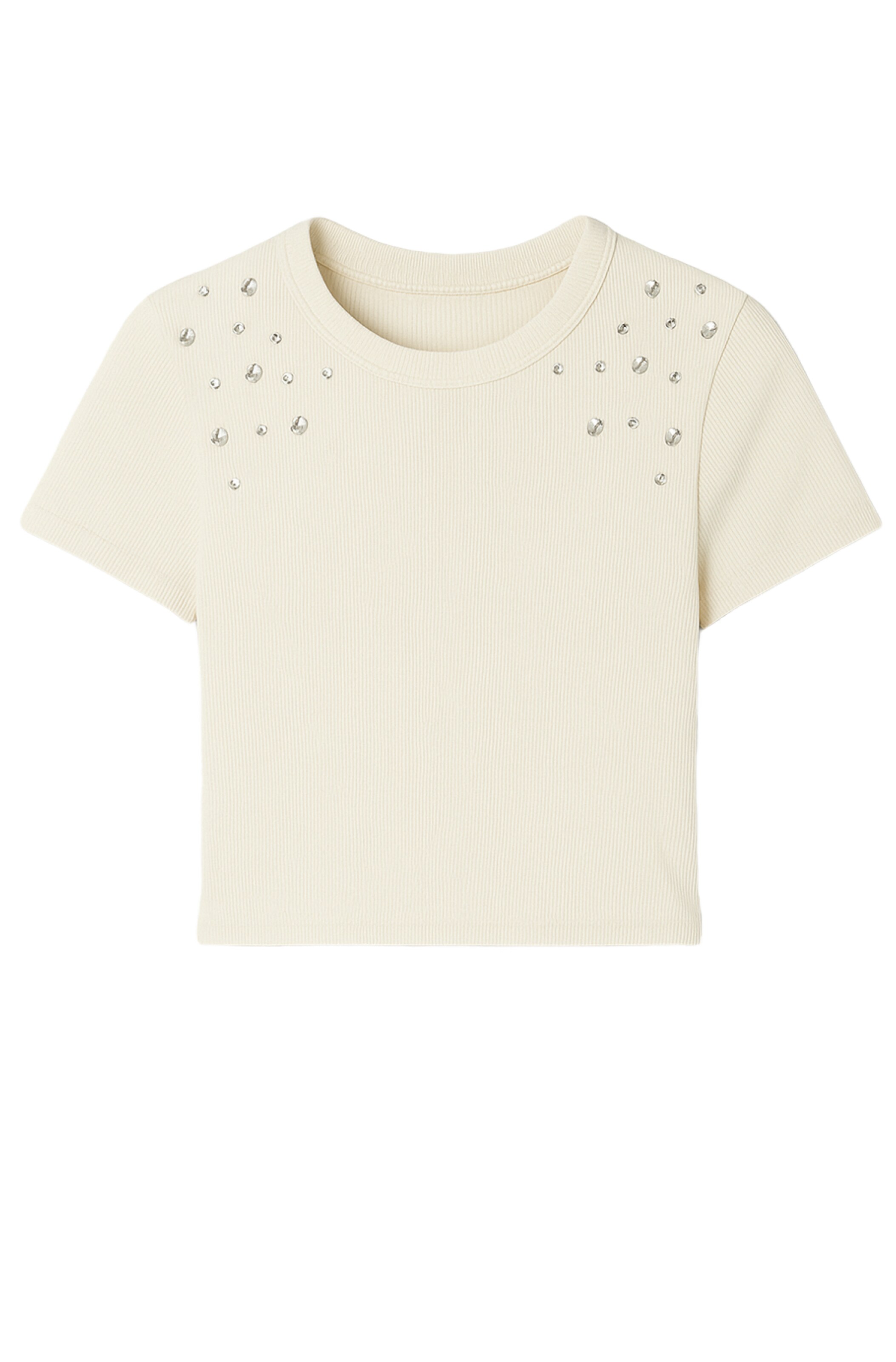 

No Matter What Футболка в цвете экрю, Белый, No Matter What Футболка в цвете экрю