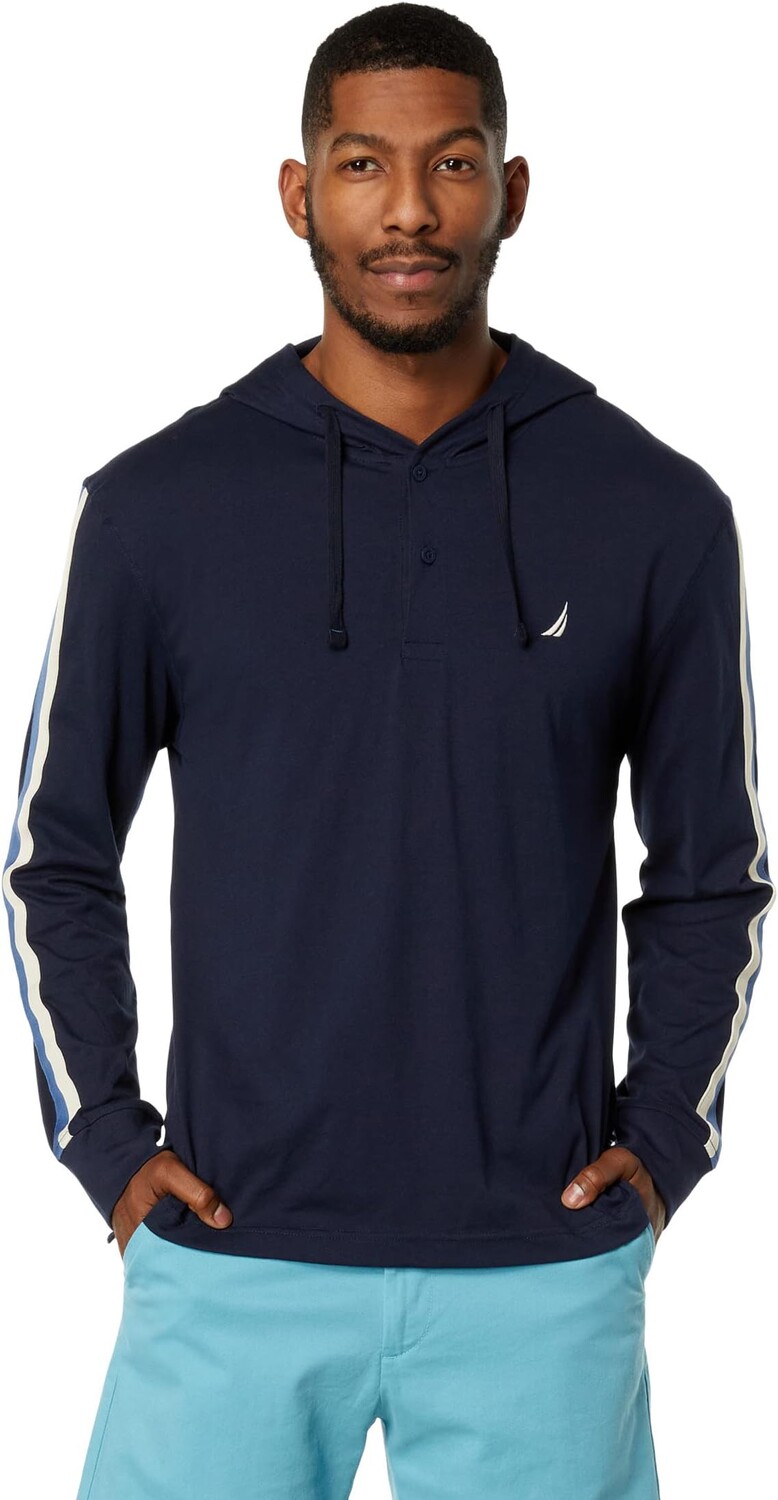 

Худи Nautica Sustainably Crafted Pullover Hoodie, темно-синий