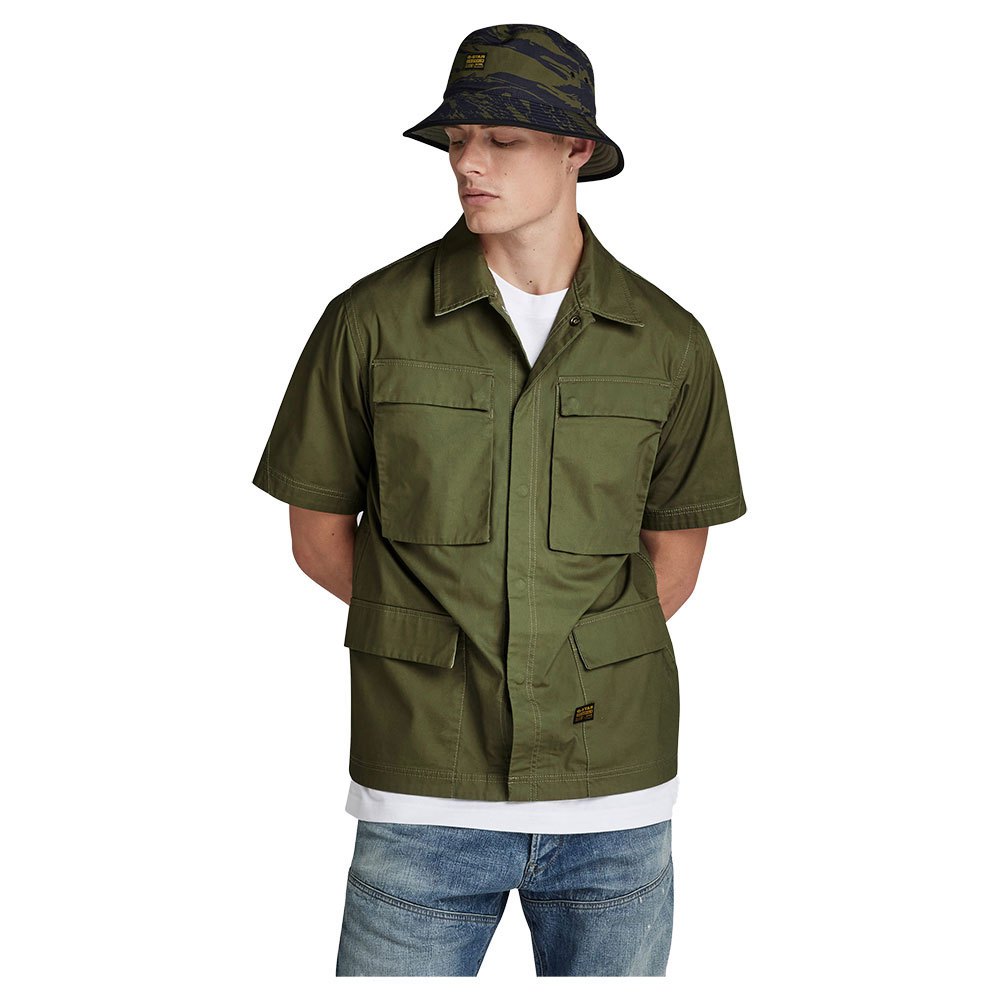 

Куртка G-Star R-3N Slim Fit overshirt, зеленый