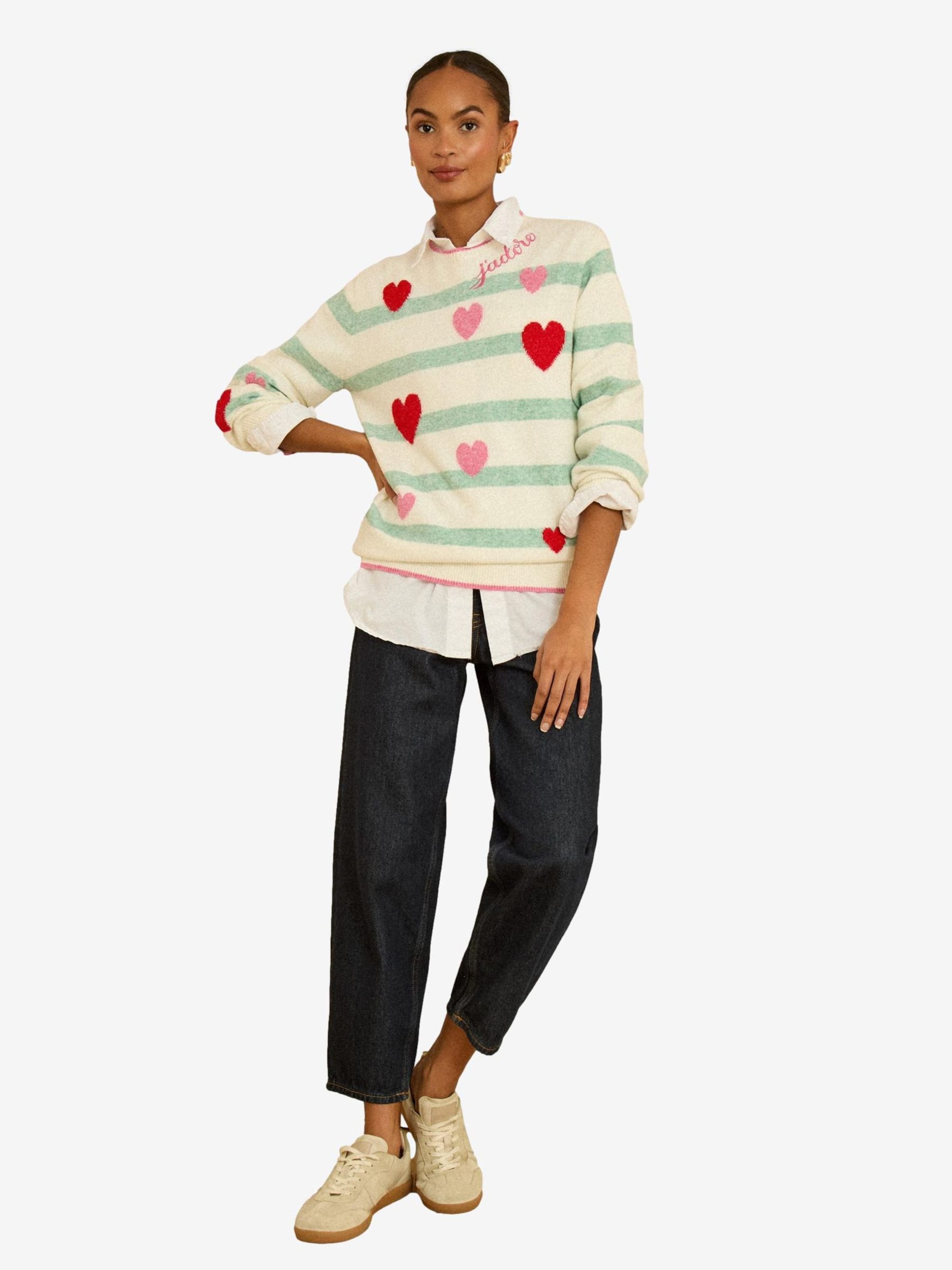 

Love & roses Свитер в цвете Mint