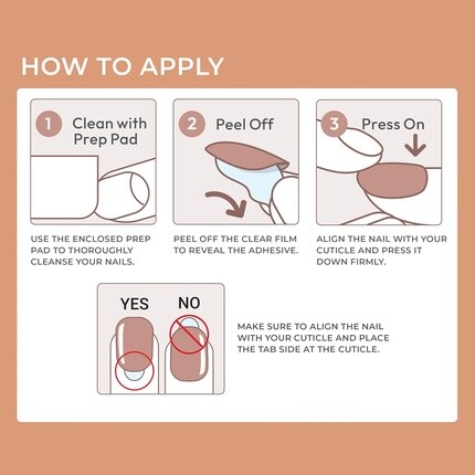 KISS imPRESS No Glue Mani Press-On Nails Serenity Medium Pink Almond Shape Impress — фото 2