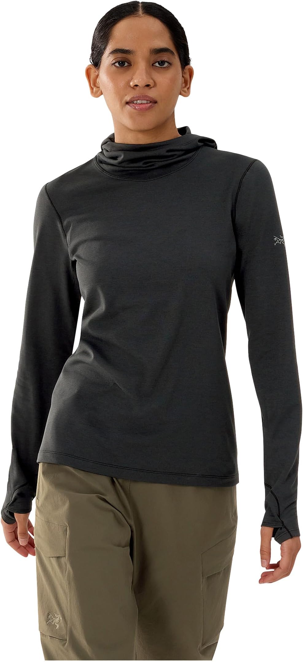 

Худи Arc'teryx Taema Thermal Hoodie, цвет Black Heather
