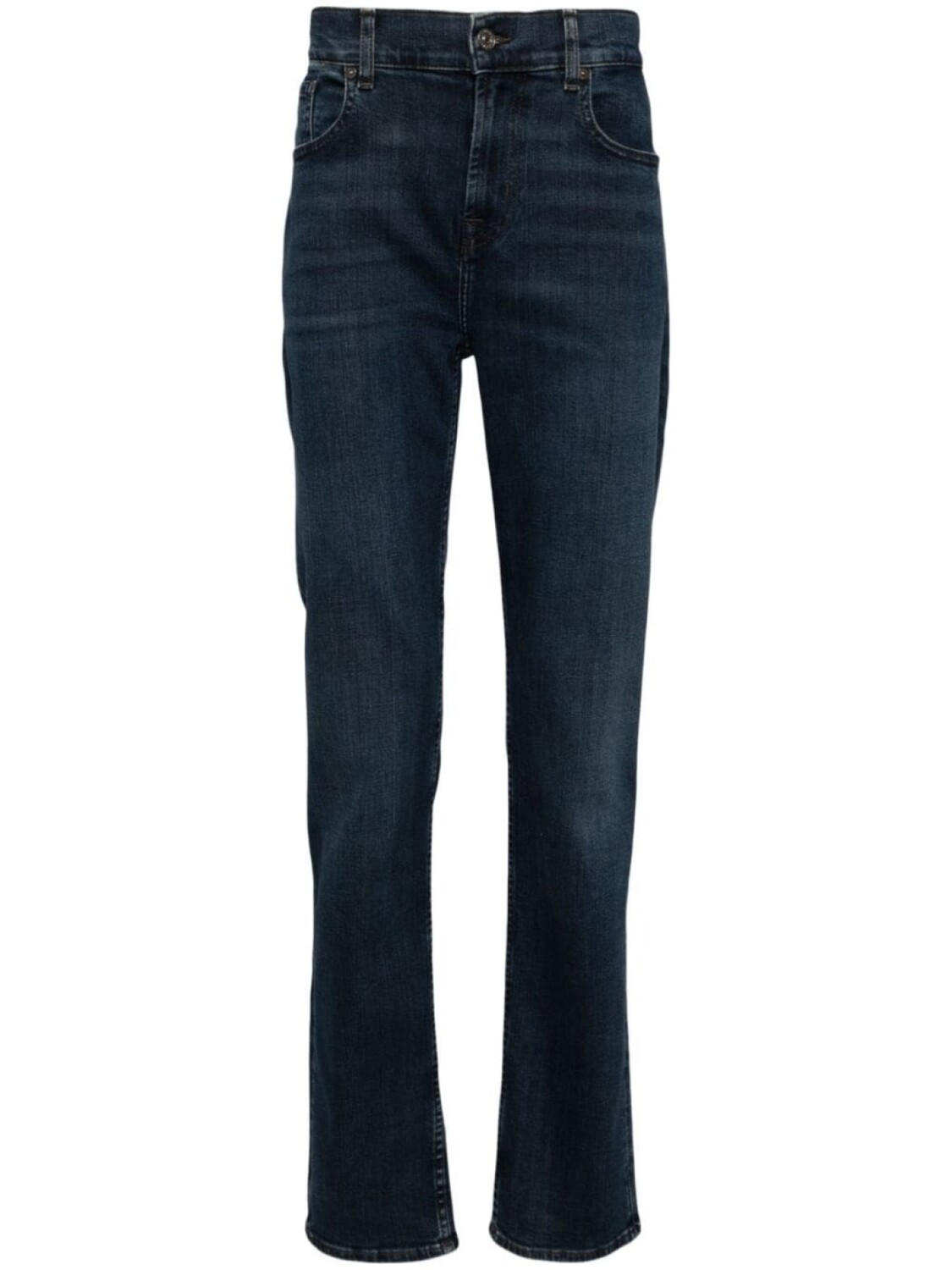 

7 For All Mankind узкие джинсы, синий