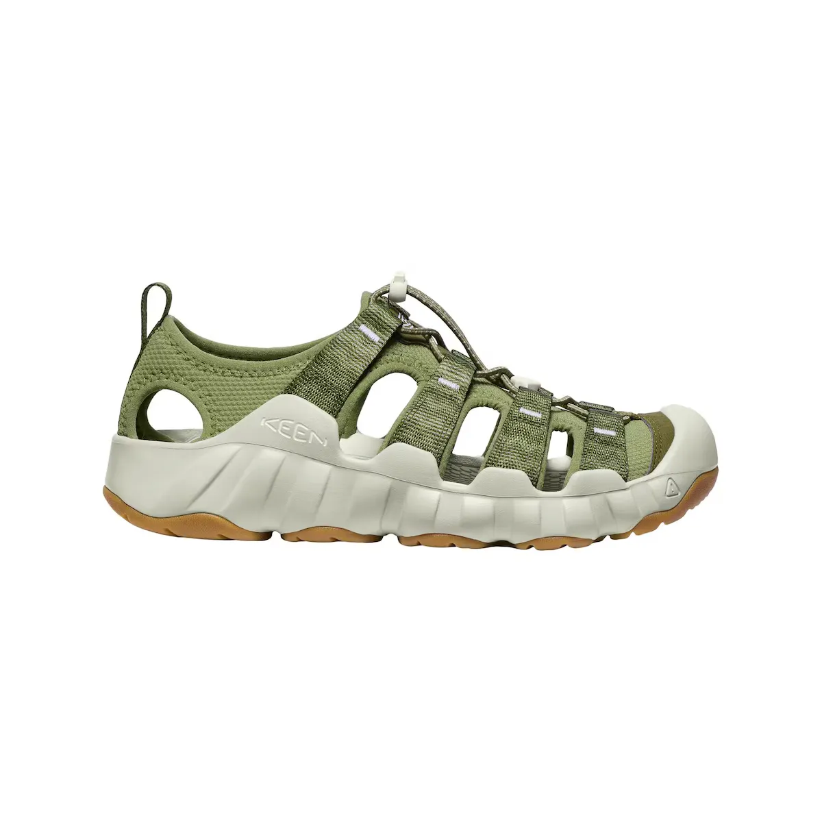 

Мужские походные сандалии Keen Hyperport H2, зеленый