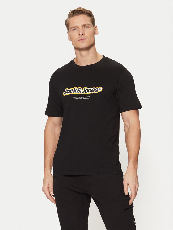 

Футболка свободного кроя Vesterbro 12265740 Jack&Jones, черный