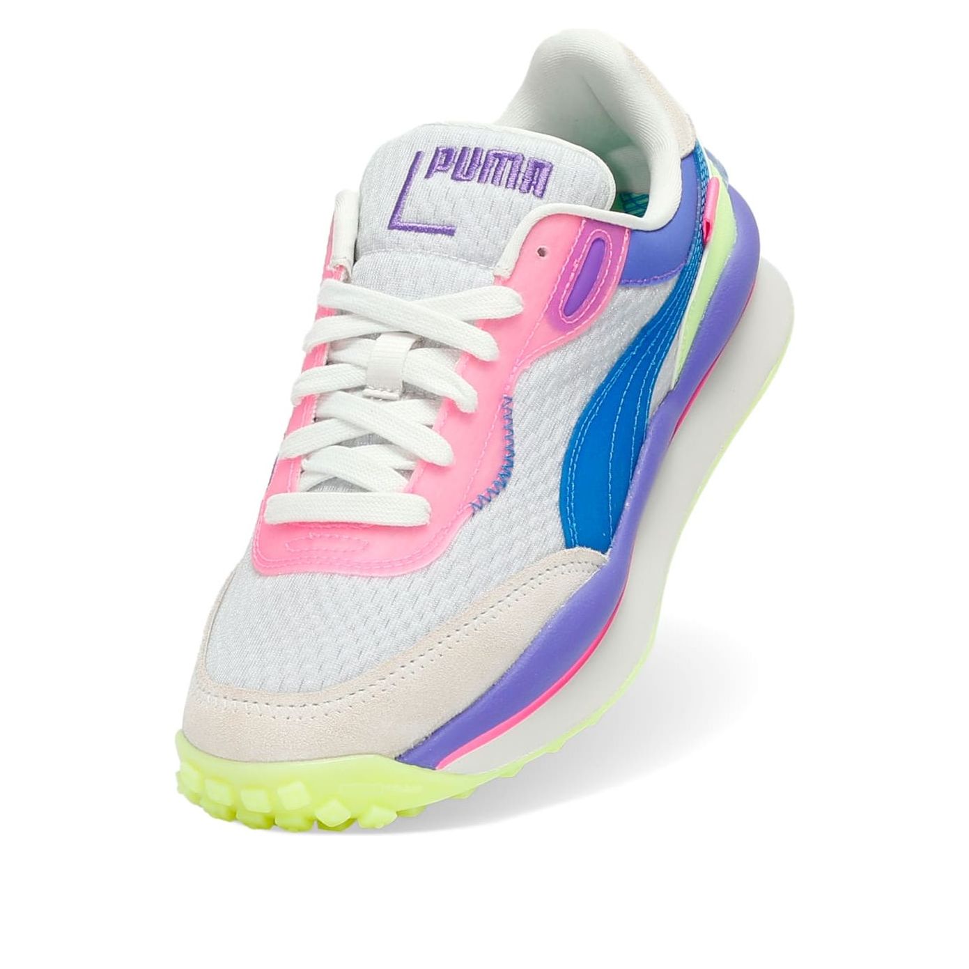 Кроссовки (WMNS) PUMA Style Rider Lumi 'Silver Mist Ultra Blue Fizzy Light' — фото 3