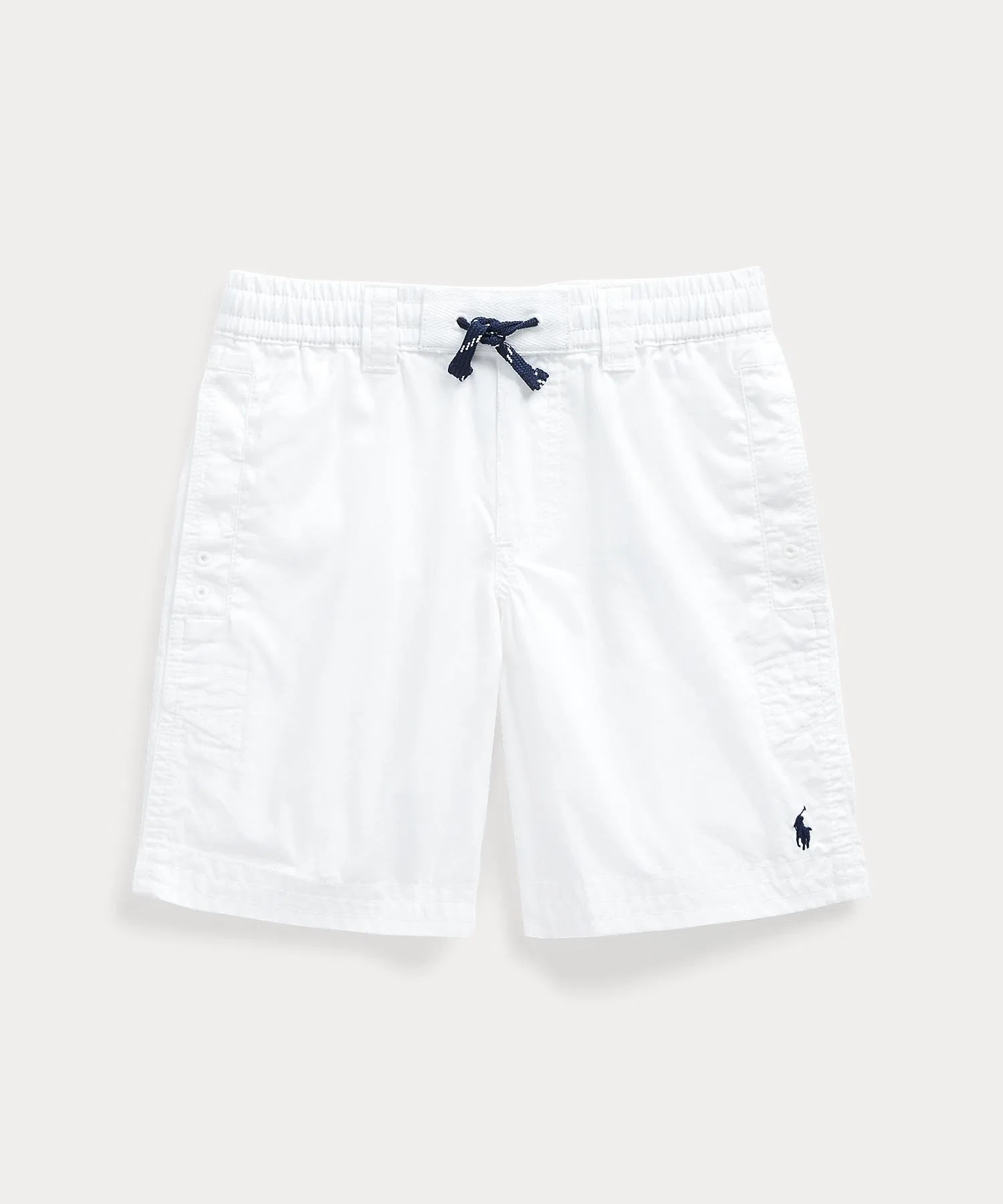 Детские хлопковые шорты POLO RALPH LAUREN CHILDRENSWEAR белые