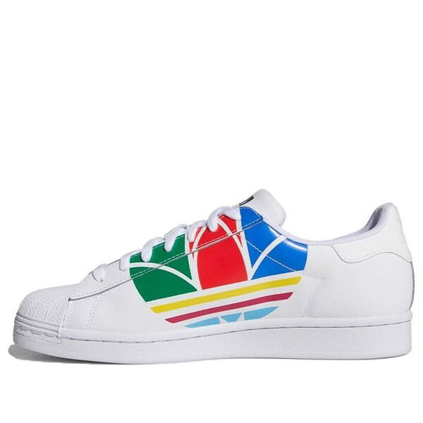 

Кроссовки суперзвезда чистый Adidas, белый