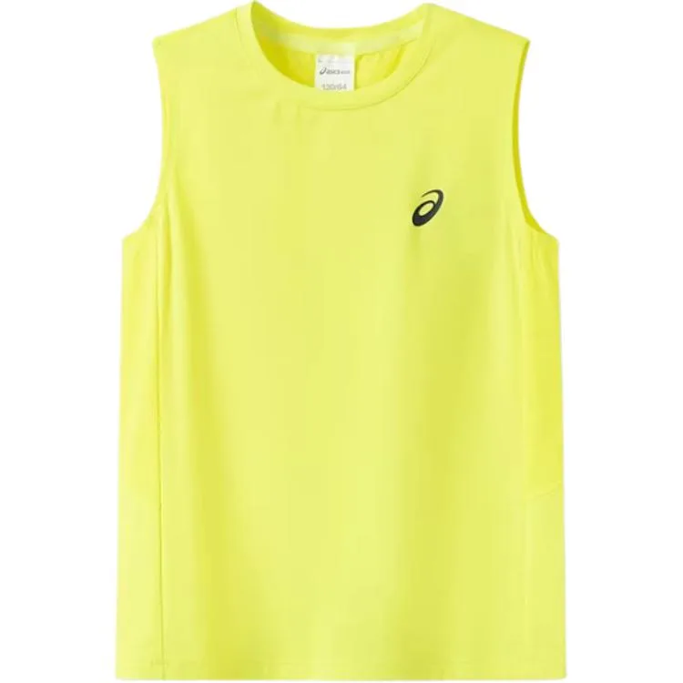 Футболка с круглым вырезом для школьников ASICS, 4007 Yellow Green