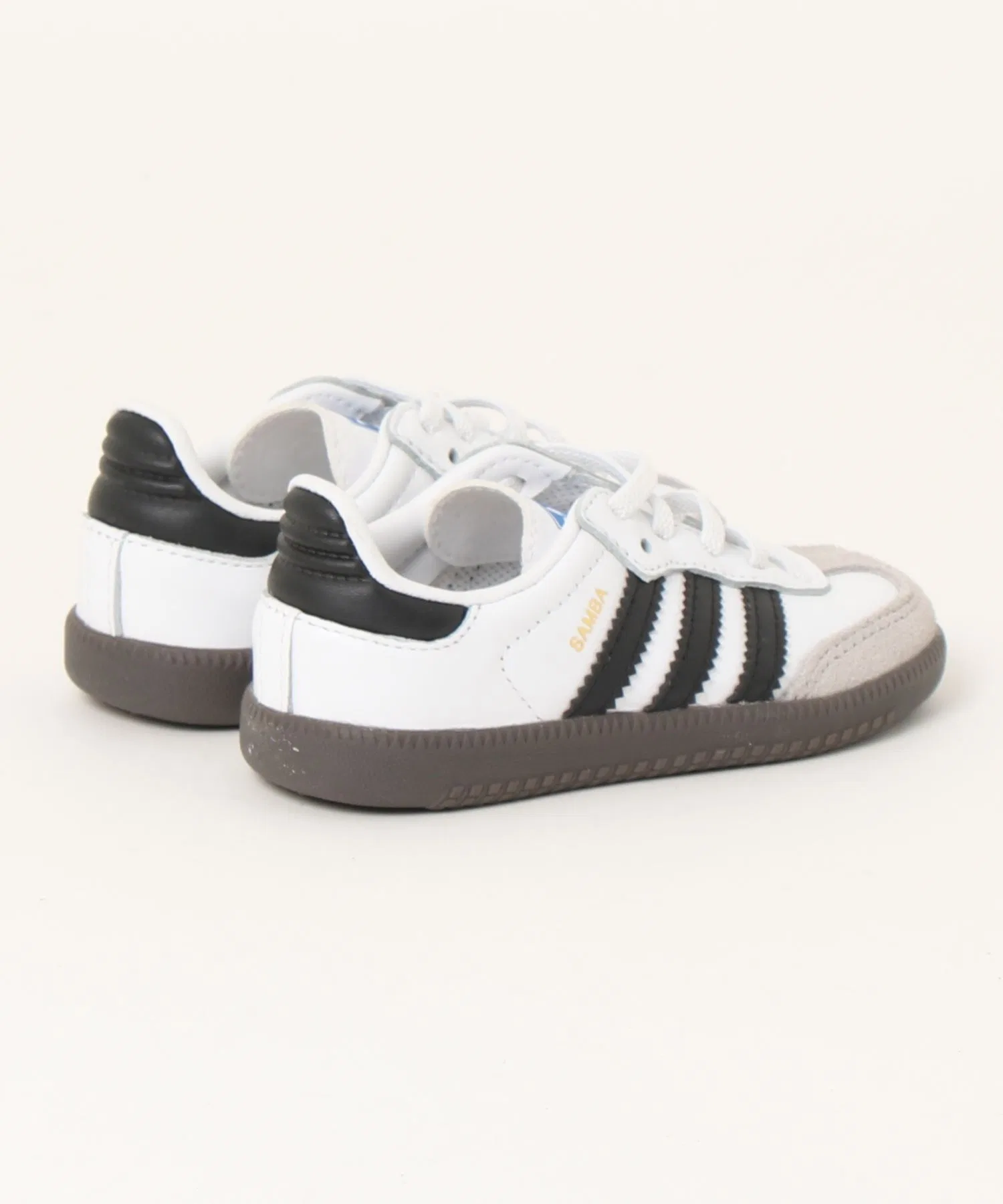 Детские кроссовки adidas Samba OG EL I белые — фото 2