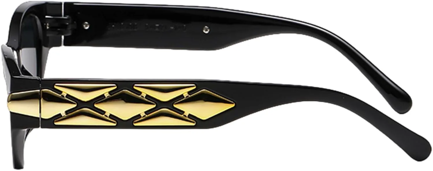 

Женские солнцезащитные очки неправильной формы, черные солнцезащитные очки, модные солнцезащитные очки для женщин с защитой от УФ-излучения UV400 HHZZYVY, Black