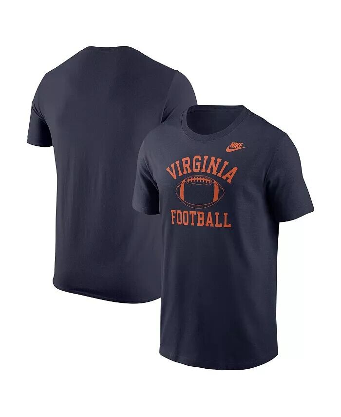 

Мужская темно-синяя футболка Virginia Cavaliers Vintage Football Core Nike