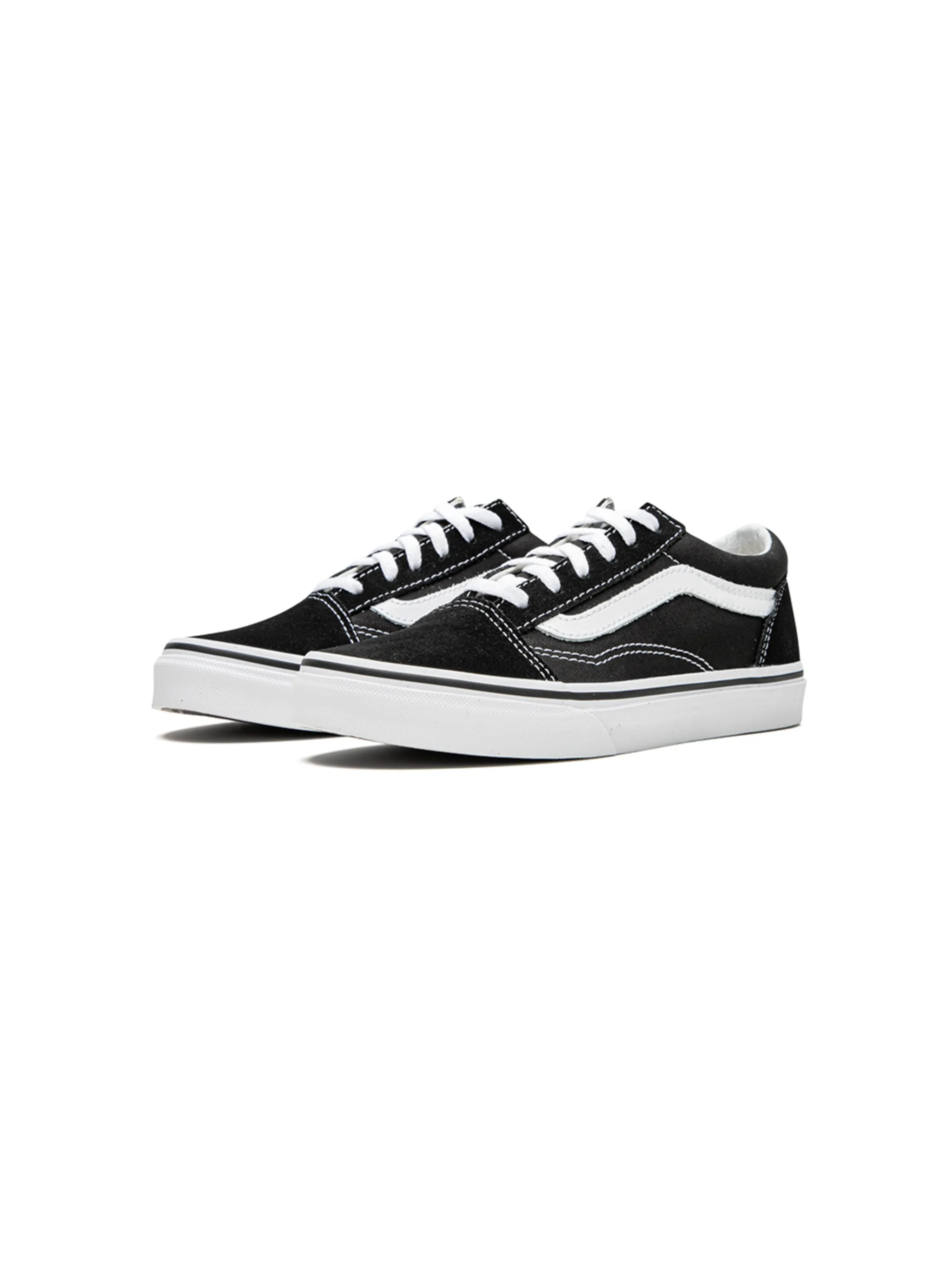 Кеды Old Skool Vans Kids, черный — фото 2