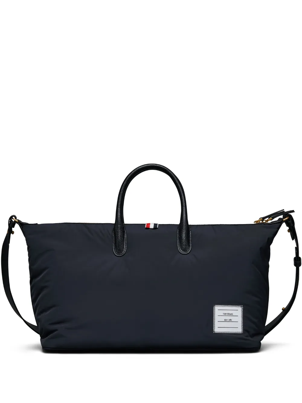 

Сумка с нашивкой-логотипом THOM BROWNE, черный