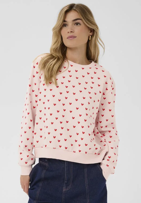 

Толстовка pamma Saint Tropez, Pink/Red Sketched Heart, Красный, Толстовка pamma Saint Tropez, Pink/Red Sketched Heart