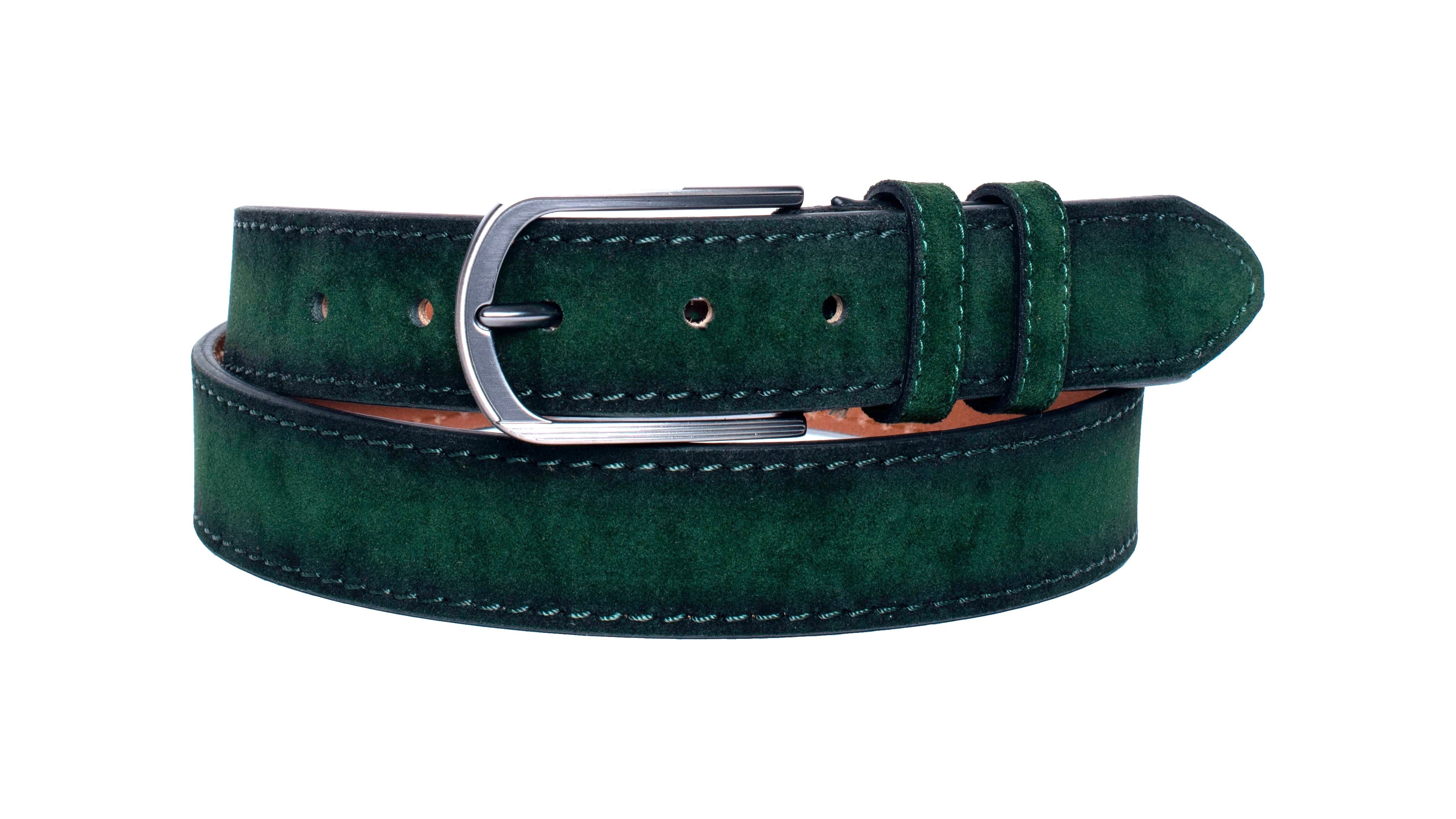 

Мужской ремень Verona Green Suede Vella Pais