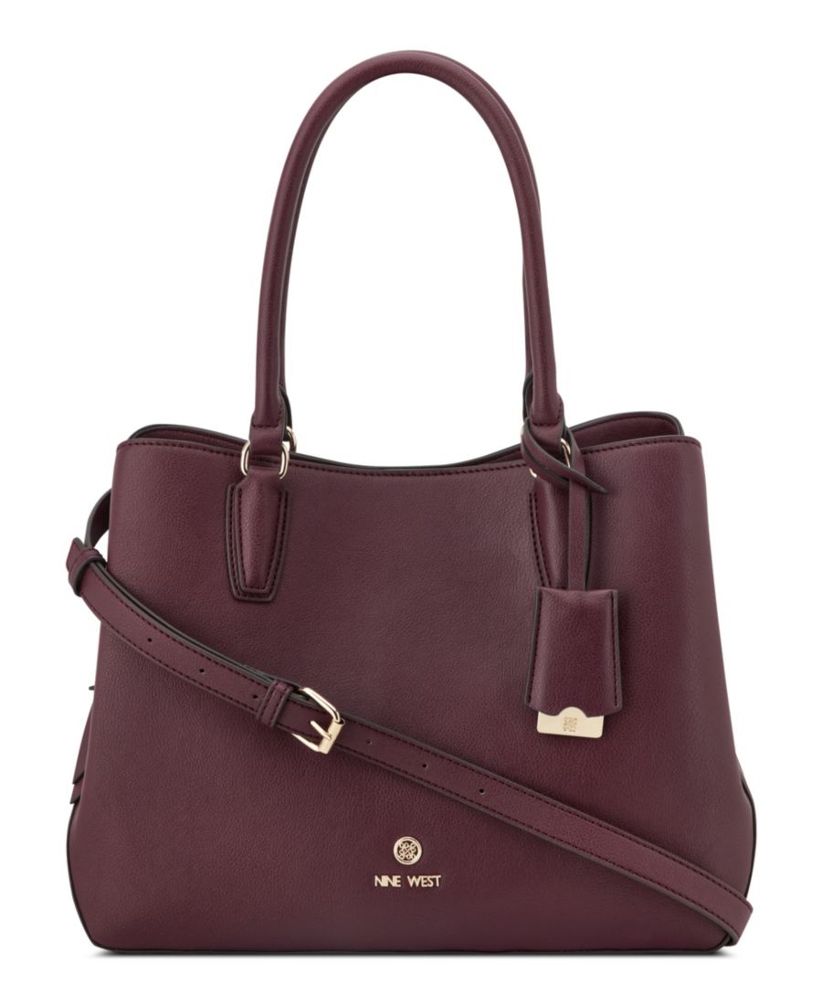 

Сумка-тоут Lakelyn с тремя отделениями Nine West, Boysenberry