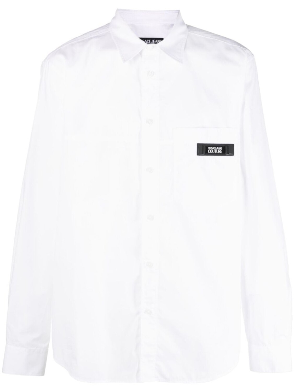 

Versace Jeans Couture рубашка с логотипом, белый