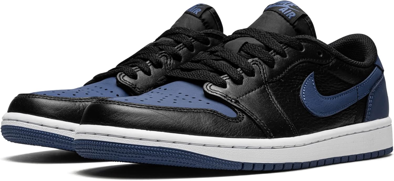 Кроссовки Jordan Mens Basketball Nike, белый/черный/синий — фото 3