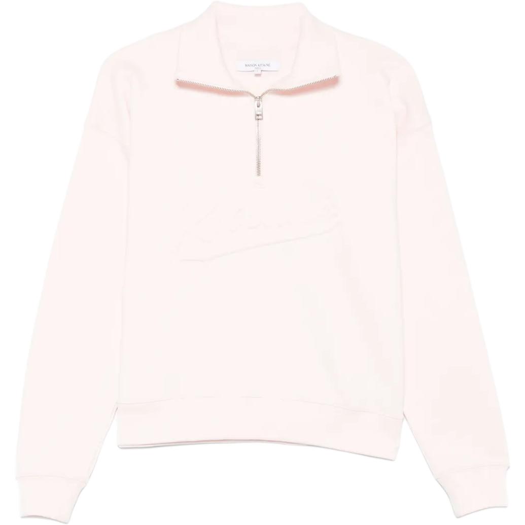 

Свитшот с тиснением логотипа Maison Kitsuné Maison Kitsune, светло-розовый