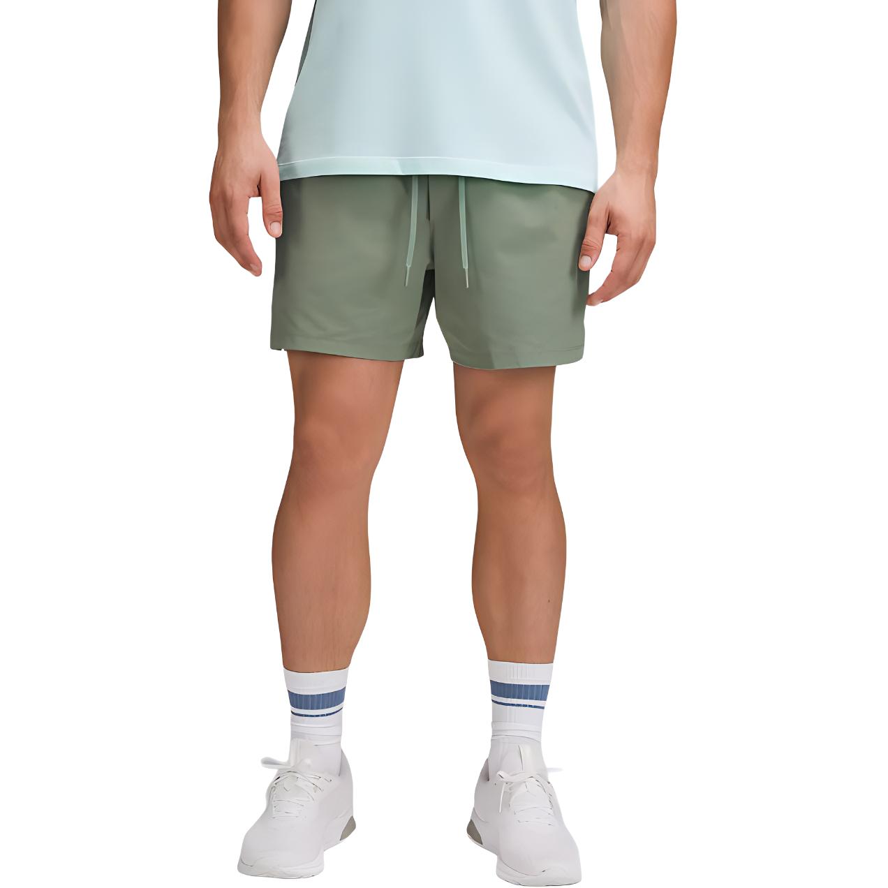 

Ноль на цель повседневные шорты мужские Lululemon, серый/серый