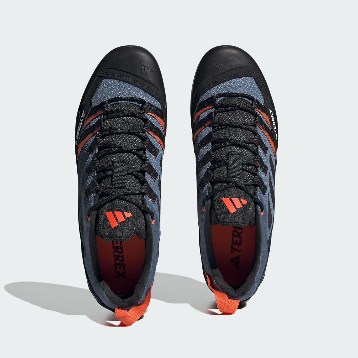 Кроссовки Adidas для взрослых, унисекс, черный/оранжевый — фото 3