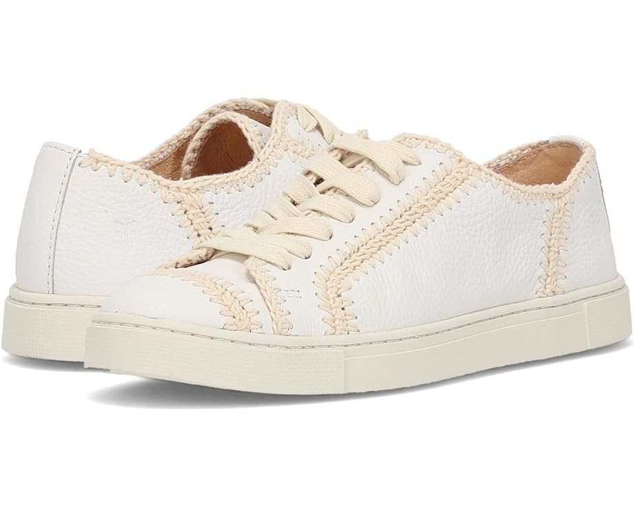 

Кроссовки Frye Ivy Crochet Low Lace Sneaker, белый