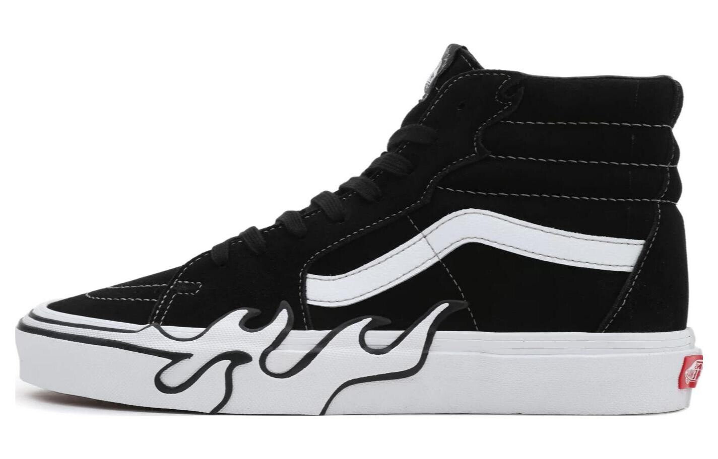 Кроссовки Sk8 Vans-Hi 'Flame - Black'