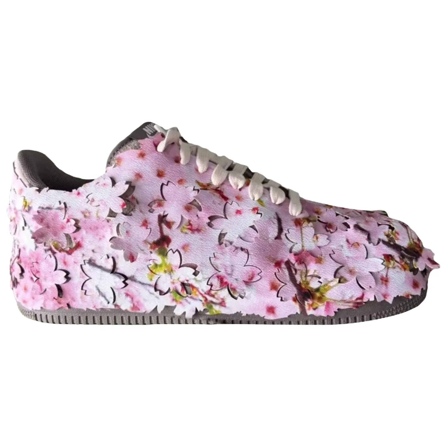Nike Кроссовки Air Force 1 Skateboard Unisex Gray Pink — фото 4