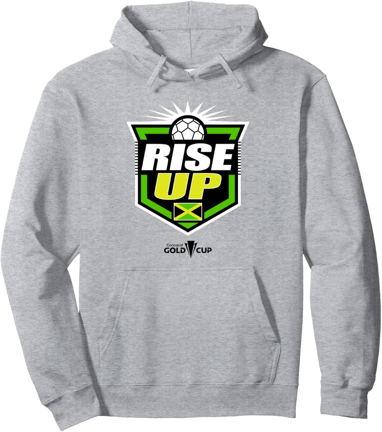 

Худи с ямайским дизайном, посвященное турниру GoldCup Goldcup Concacaf 2023, серый