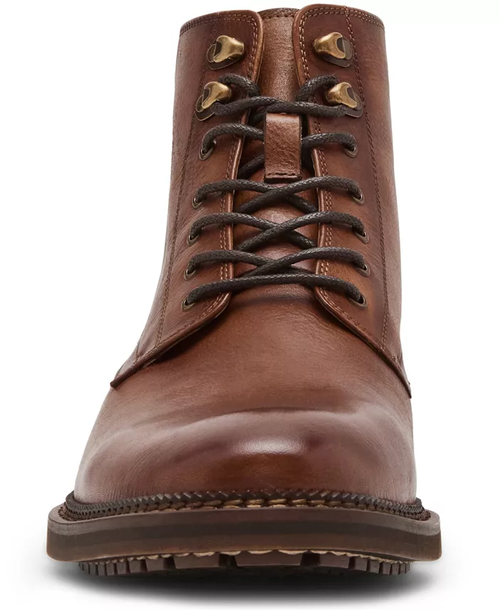 Мужские кожаные ботинки Nova Jack Steve Madden, загар/бежевый — фото 4