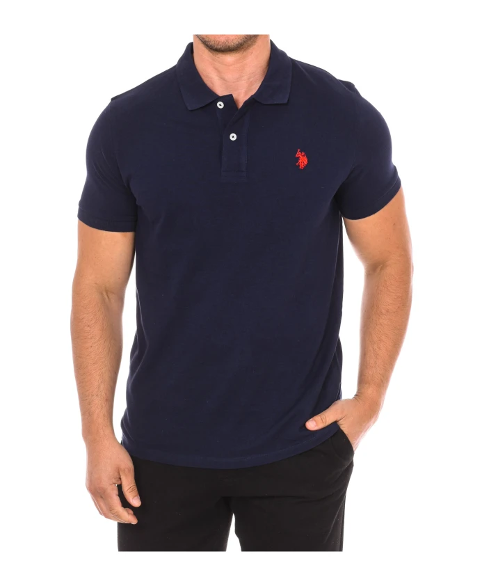 

Рубашка-Поло с короткими рукавами U.S. Polo Assn., синий