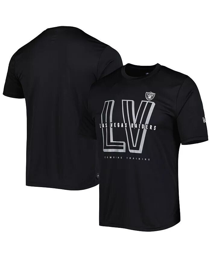 

Мужская черная футболка Las Vegas Raiders Scrimmage New Era