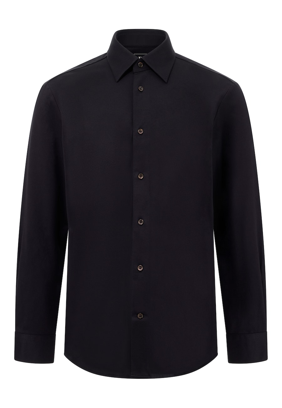 

Рубашка на пуговицах классического кроя Boggi Milano, черный