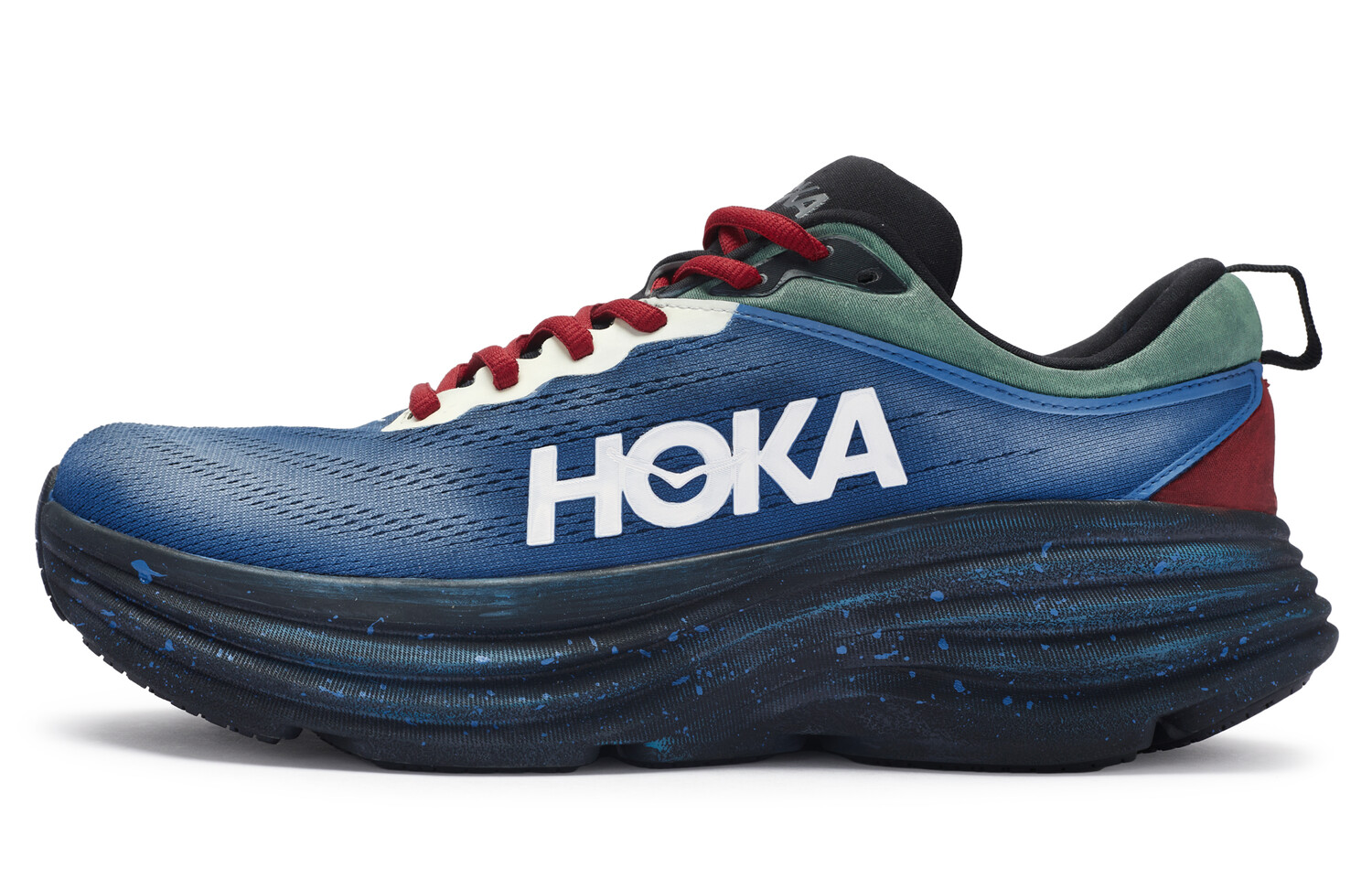 

Кроссовки Bondi 8 мужские низкие черные Hoka One One, Черный, Кроссовки Bondi 8 мужские низкие черные Hoka One One