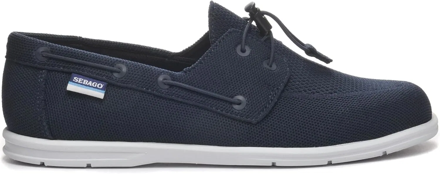 Мужские лодочные туфли Sebago Monterey, Navy Blue — фото 2