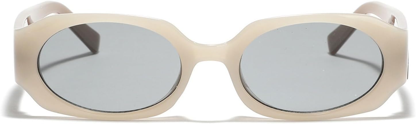 

Laureles Модные солнцезащитные очки в форме многоугольника, маленькие прямоугольные, женские, ретро, ​​красные, синие, мужские квадратные, солнцезащитные очки с защитой от УФ-излучения UV400, Grey