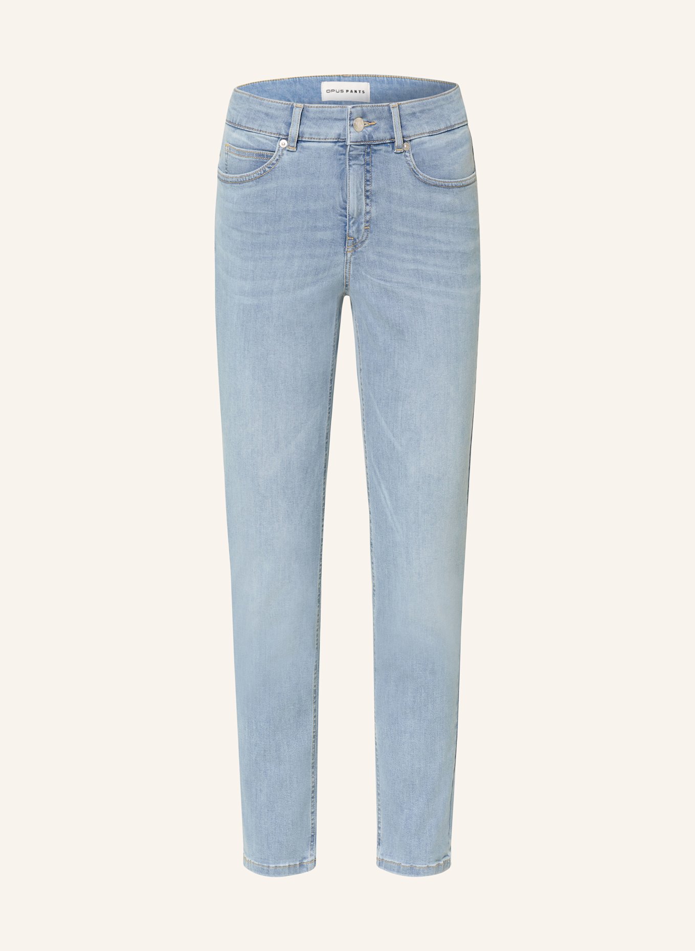 

Прямые джинсы melly base Opus Pants, голубой