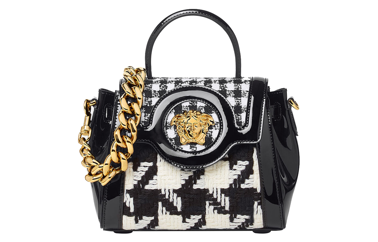 

VERSACE Сумка через плечо La Medusa Floral Tweed