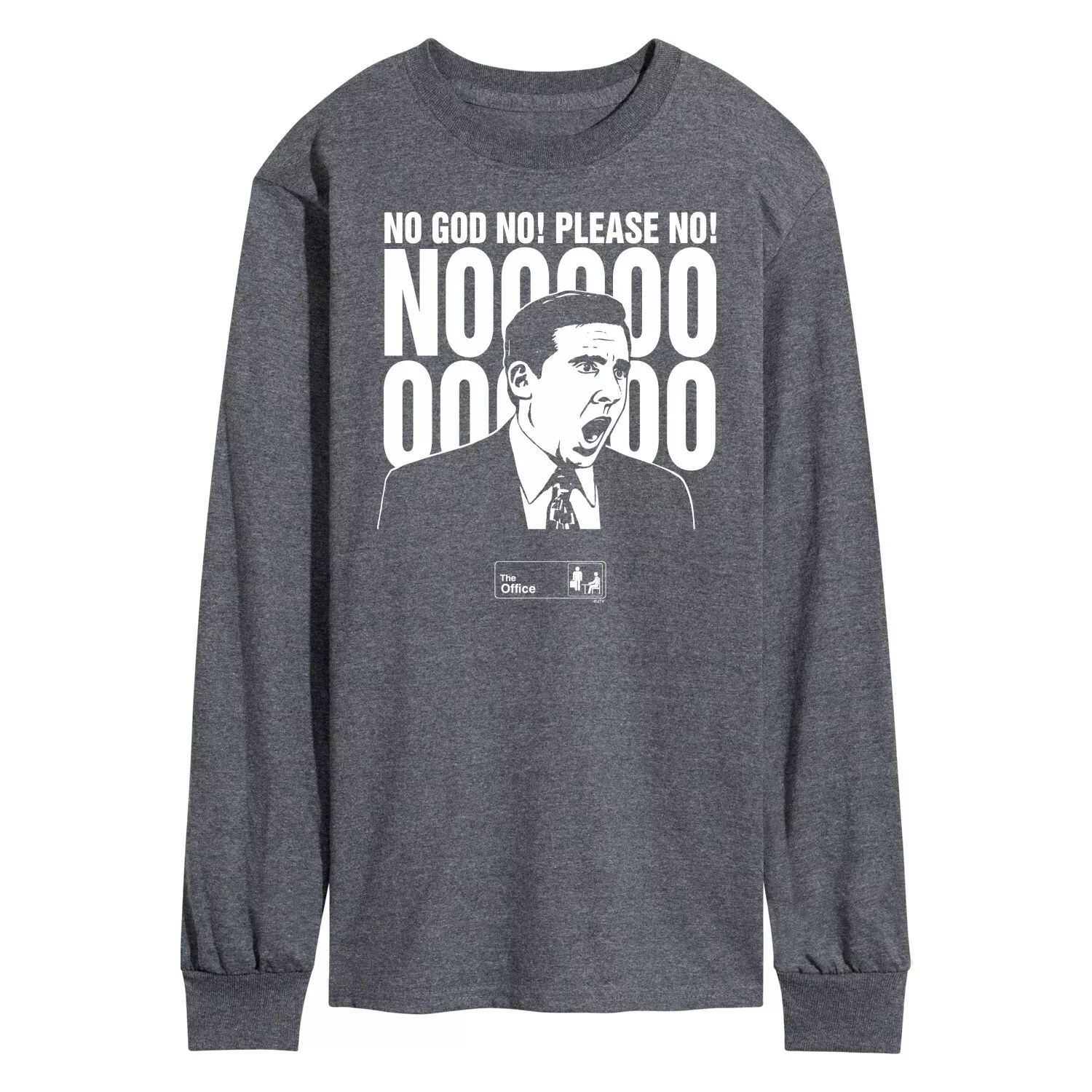 

Мужская футболка The Office No God Please No Tee Licensed Character