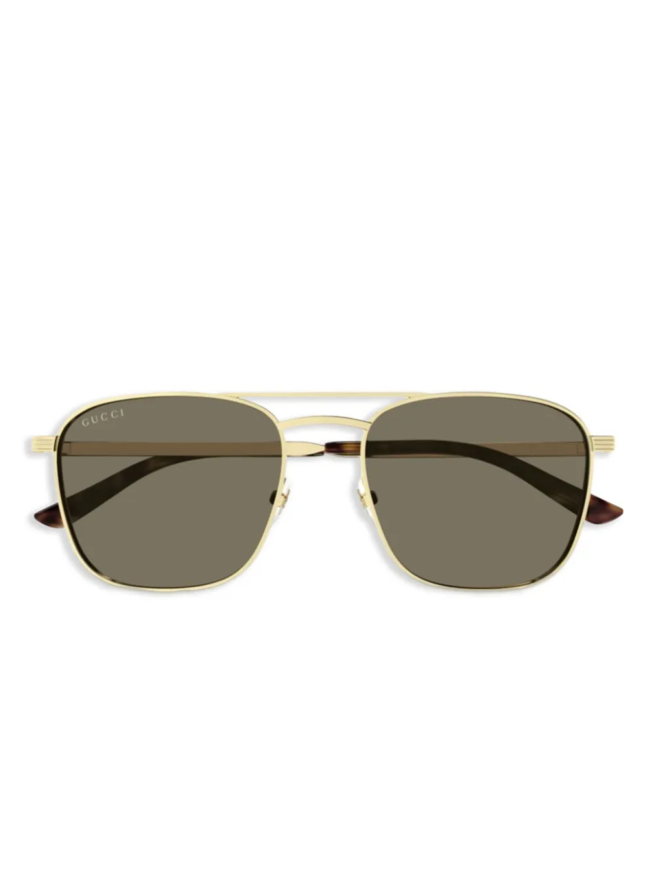 

Солнцезащитные очки в оправе «пилот» Gucci Eyewear, золотой