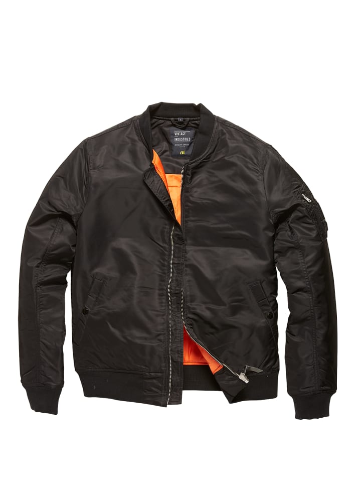 

Демисезонная куртка Vintage Industries, черный