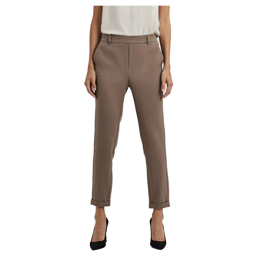 

Брюки Vero Moda Maya Loose Fit Solid, коричневый
