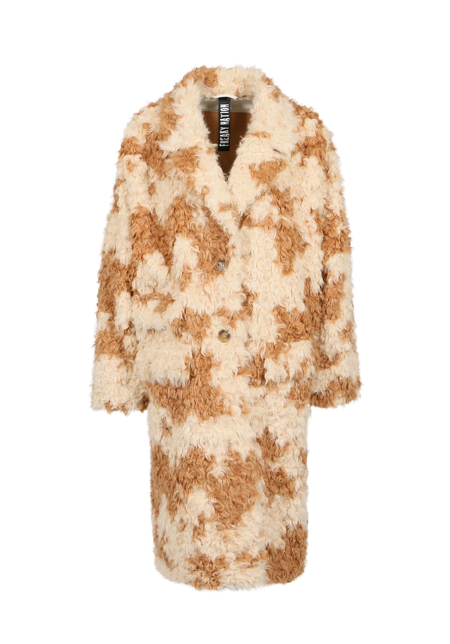 

Пальто межсезонное FREAKY NATION Alise, бежевый