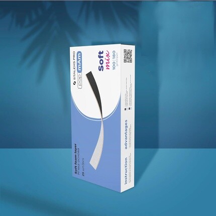 

Файлы-файлы мягкие двухсторонние сменные STALEKS EXPERT papmAm DFCEMIX-20-100/180, зернистость 100/180