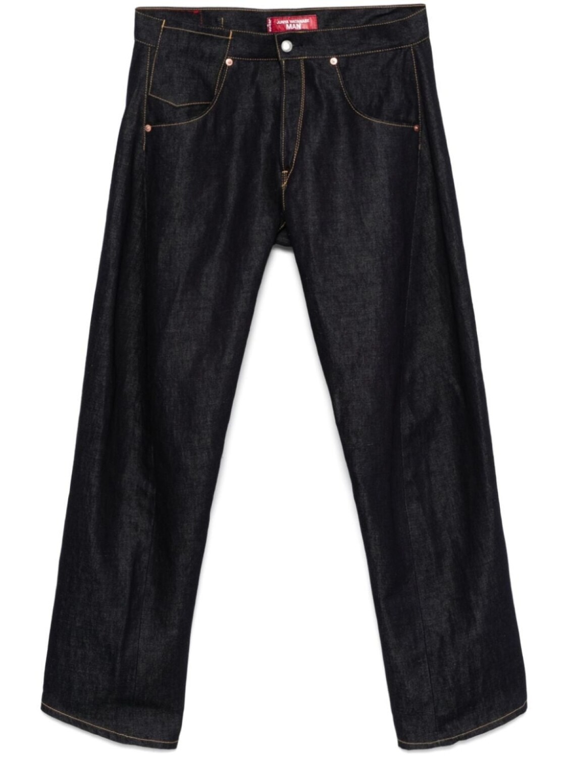 

Junya Watanabe MAN зауженные джинсы, синий